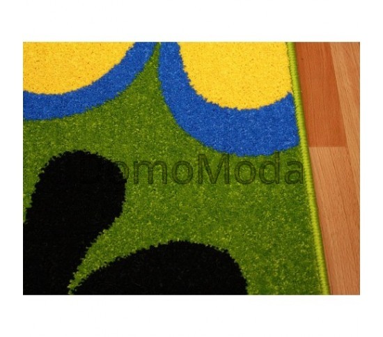 Детский ковер Weltom Weliro Werbena Zielony Купить в интернет магазине ДомоМода фото 3 Детский ковер Weltom Weliro Werbena Zielony - высокое качество по лучшей цене в Украине изображение 3.